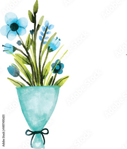 Watercolor Mother's Day Floral Awards and Bouquets
Best Mom Ever Hand-Painted Medals and Flower Arrangements, Mother’s Day Watercolor Badges and Floral Bouquets, Floral Ribbons and Bouquets for Mom