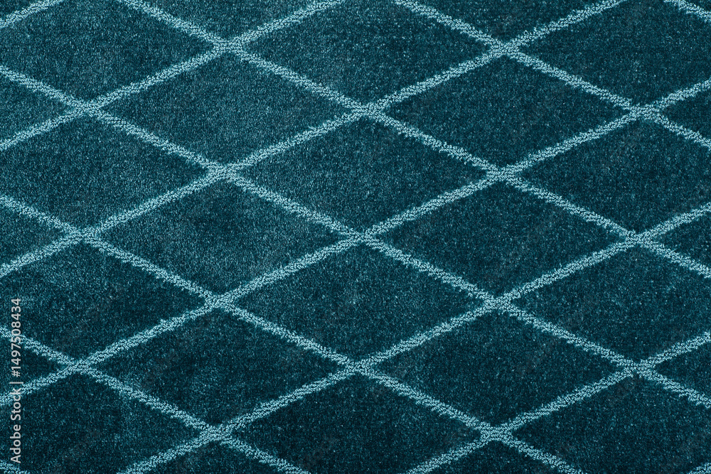 Fototapeta premium Carpet covering background. Pattern and texture of beige carpet. Copy space.
