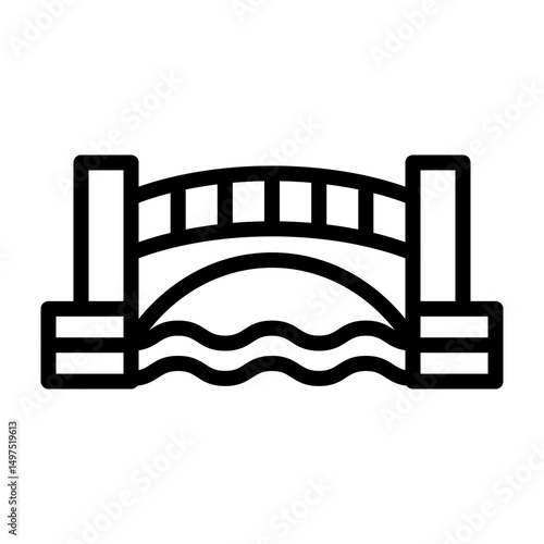 Soft Skills Training Vector Line Icon Design
