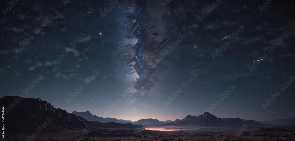 custom made wallpaper toronto digitalVast, star-studded night sky, serene cosmic expanse ,  night,  universe