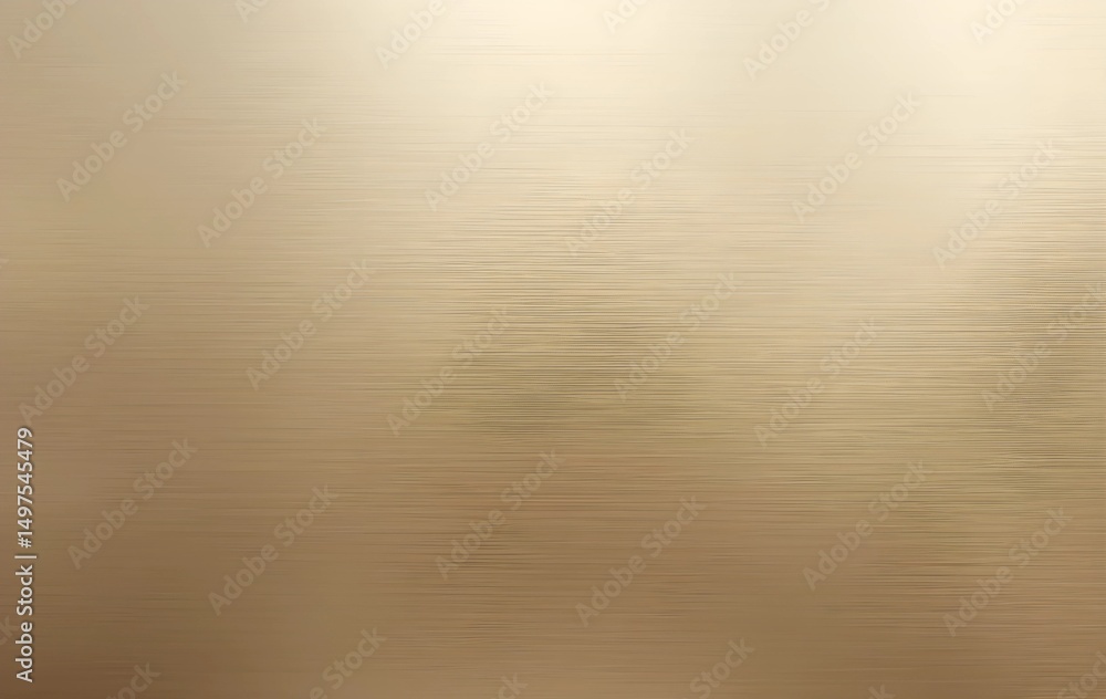 Fototapeta premium Brushed Gold Metal Texture Background with Abstract Symmetry and Polished Linear Surface Design for Luxury Decor and Premium Product Mockups