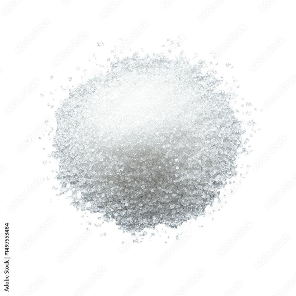 Pile of white granular substance (1) Pile of white granular substance (1)