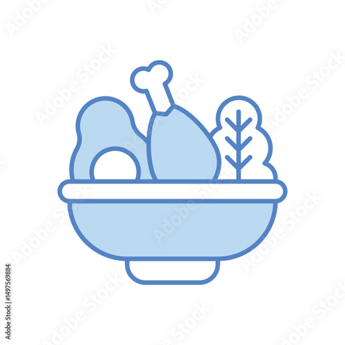 Healthy Foods Icon vector