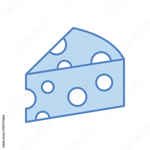 Cheese  Icon vector