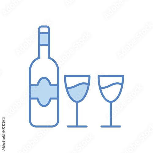 Alcoholic Beverages Icon vector