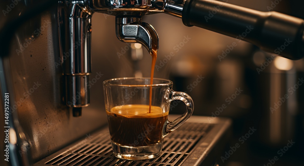 custom made wallpaper toronto digitalEspresso being made by Espresso Machine