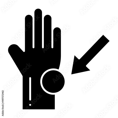 Pain Point glyph icon

