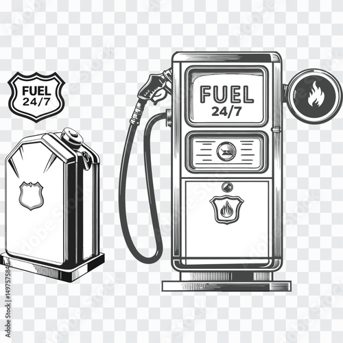 Gas Station Industry Icon PNG | Fuel Pump, Petrol Station, Refueling Services
