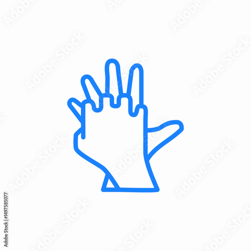 heart massage icon sign vector