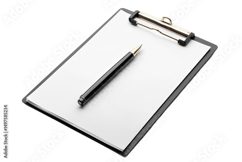 Wallpaper Mural Blank clipboard with pen (2) Torontodigital.ca