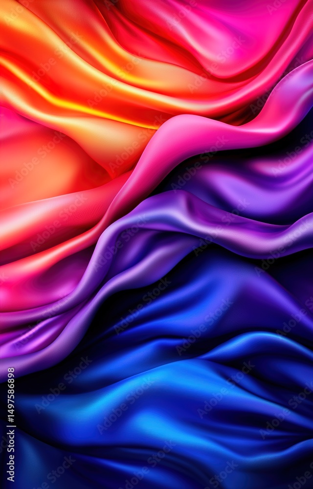 Obraz premium Abstract swirls in dark hues isolated background