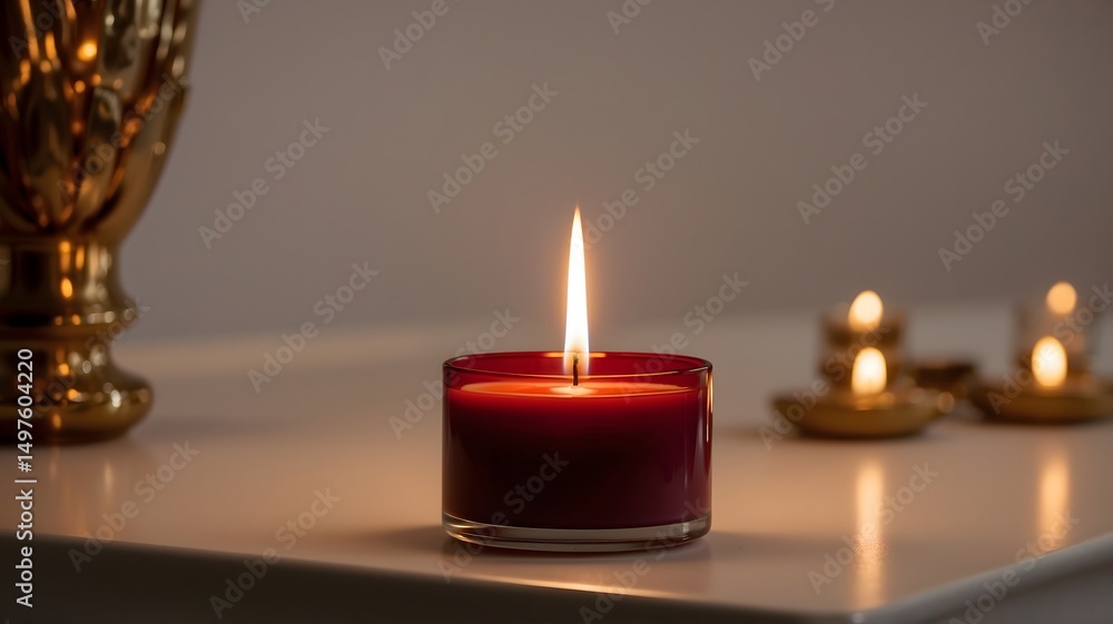 Aromatic Candlelight Creating a Relaxing and Tranquil Atmosphere with Scented Candles Aromatic Candlelight Creating a Relaxing and Tranquil Atmosphere with Scented Candles
