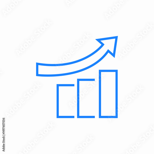 acceleration data icon sign vector