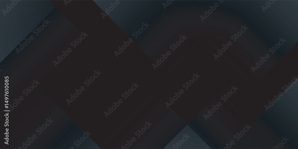 Obraz premium Black premium abstract background with luxury dark lines and darkness geometric shapes. Modern exclusive background for poster, banner, wallpaper and futuristic design concepts. Vector EPS