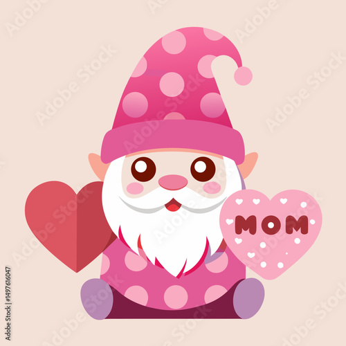 owl with heart