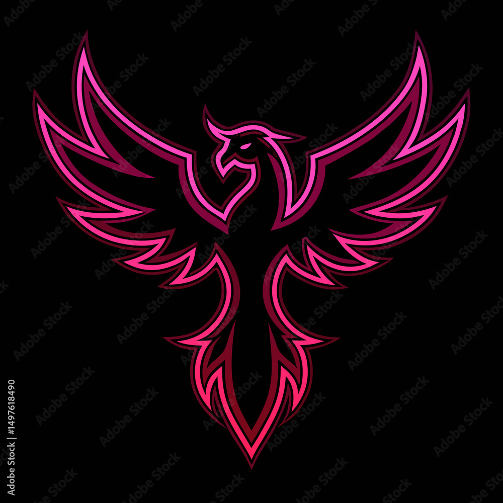 Fototapeta premium angel wings tattoo