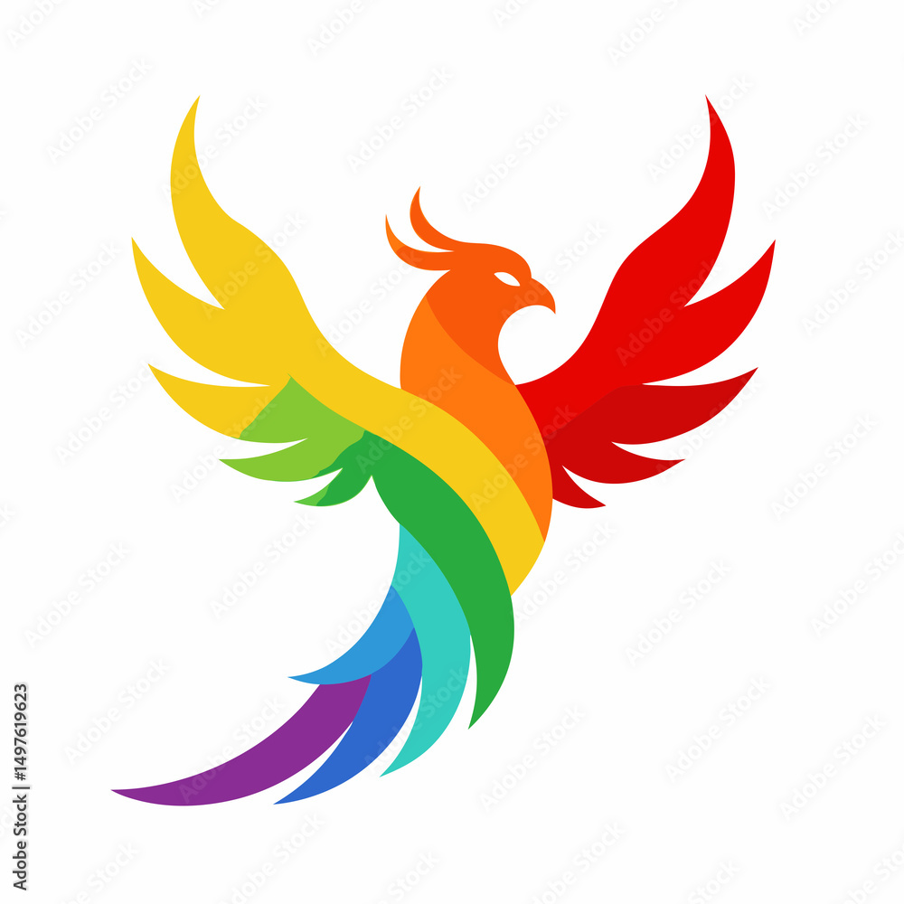 Fototapeta premium vector illustration of an eagle