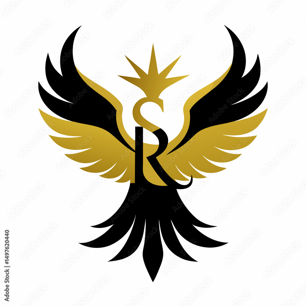 Obraz premium eagle with wings