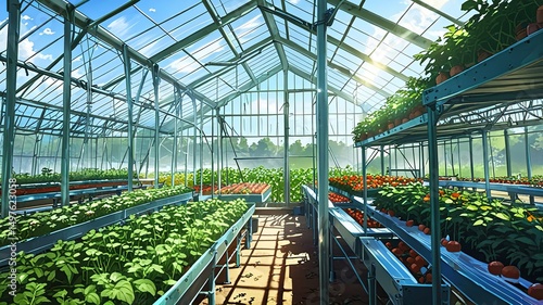 Greenhouse Vegetable Farming