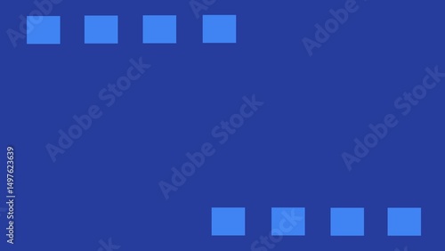 Εκτύπωση καμβά blue film strip background