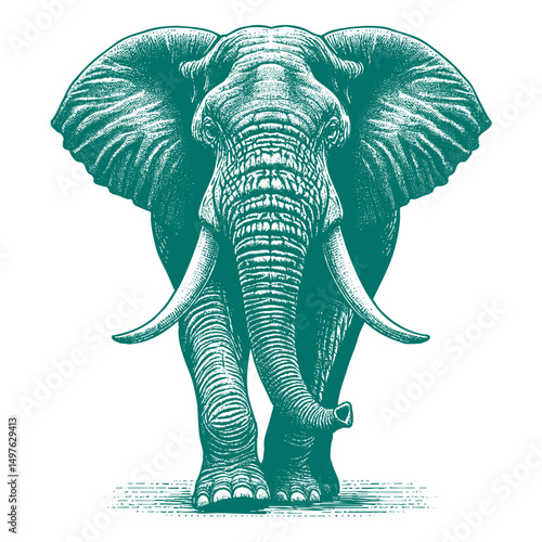 elephant vector