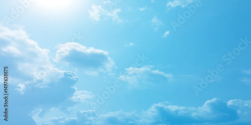 	
sunny sky blue light watercolor background. Aquarelle painting brush effect card paper textured canvas cloudy smoke space for text, entertaining card, template. aquamarine color graphics illustratio