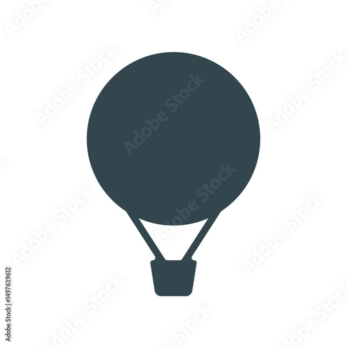 Hot Air Balloon Graphic Illustration