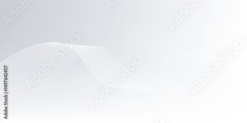 Abstract Geometric modern white and gray color . Modern and Creative Trend design in vector illustration