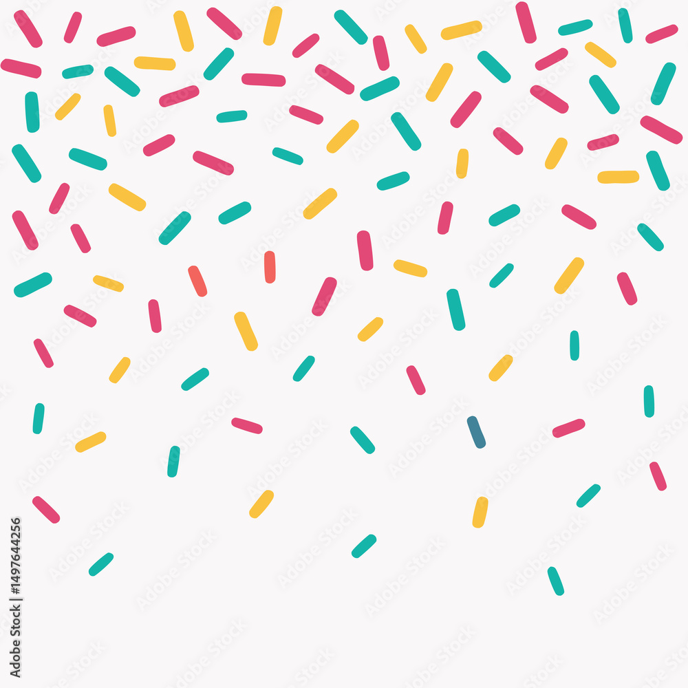 Colorful confetti abstract background design Colorful confetti abstract background design