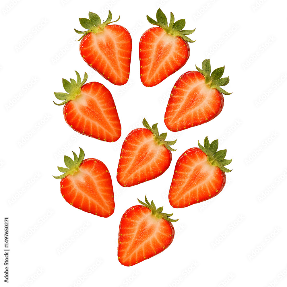 strawberry isolated on white background strawberry isolated on white background