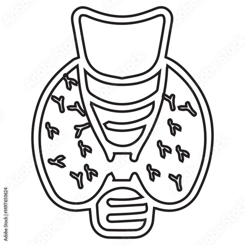Thyroid icon