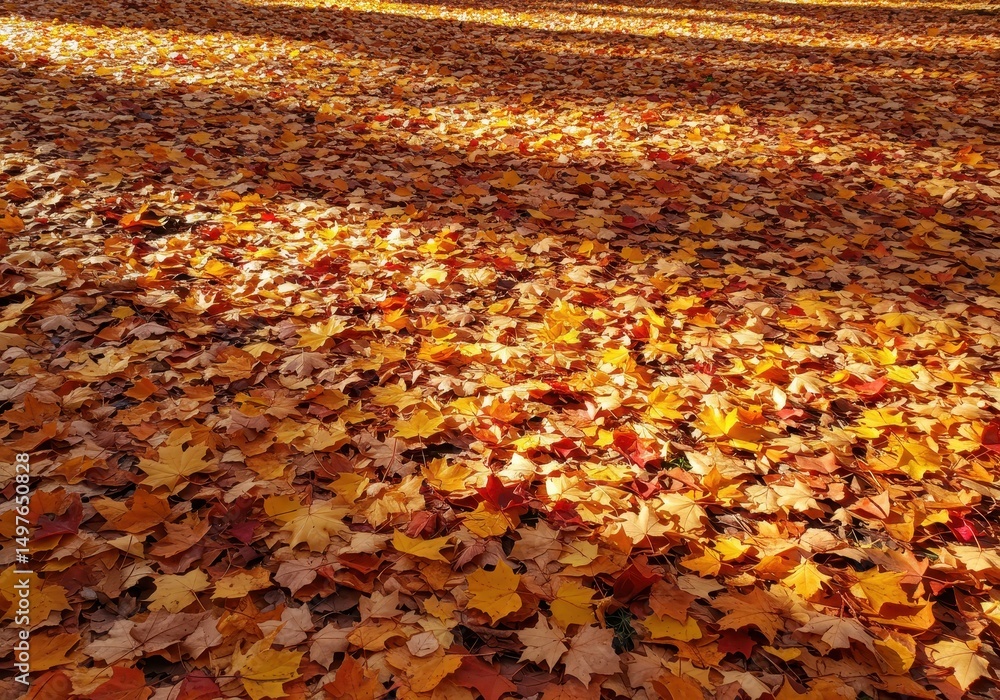 Autumn Leaves Golden Hues of Fall Foliage Autumn Leaves Golden Hues of Fall Foliage