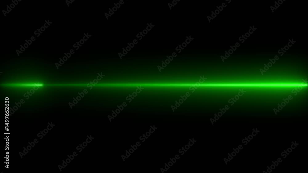 custom made wallpaper toronto digitalFist speed neon line animation moving from right to left with green color.