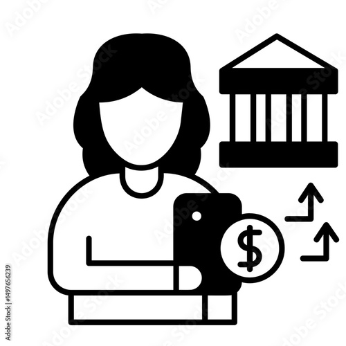 Bank Transfer Icon