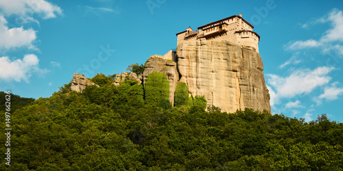 Roussanou nunnery in Meteora, Greece