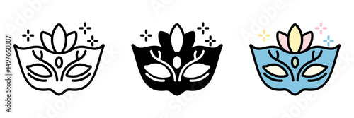 Mask is a party accessory worn on the face for fun or themed birthday celebrations.