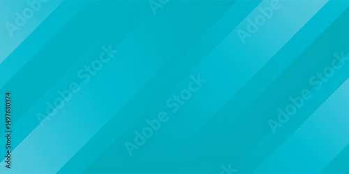 Abstract modern light blue motion curves element on blue background. Vector illustration with horizontal layout. memphis style with circle, dot pattern and square element.