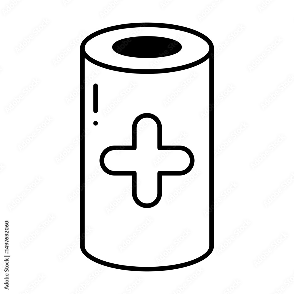 Fototapeta premium Bandage dualtone icon