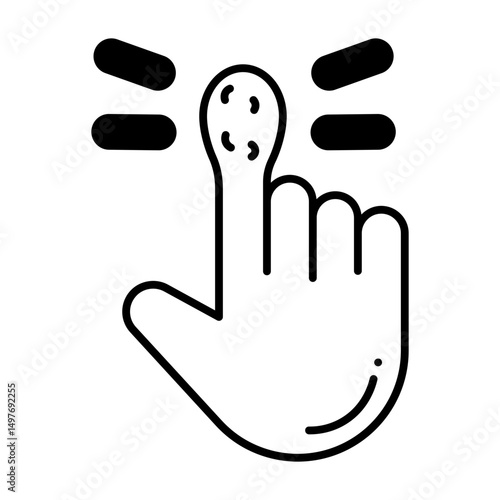 Swelling dualtone icon

