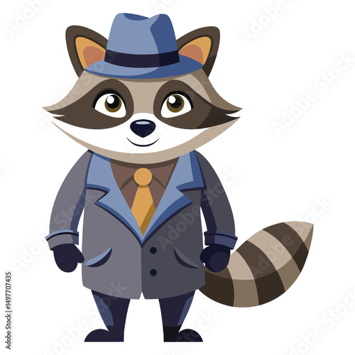 Detective raccoon