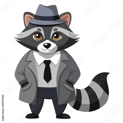 Detective raccoon