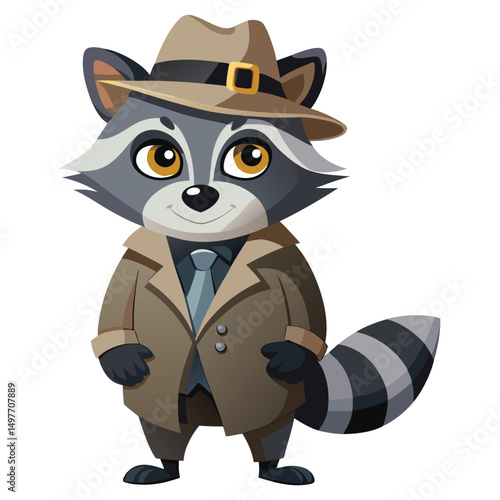 Detective raccoon