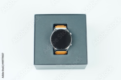 Smart watch isolated on white background