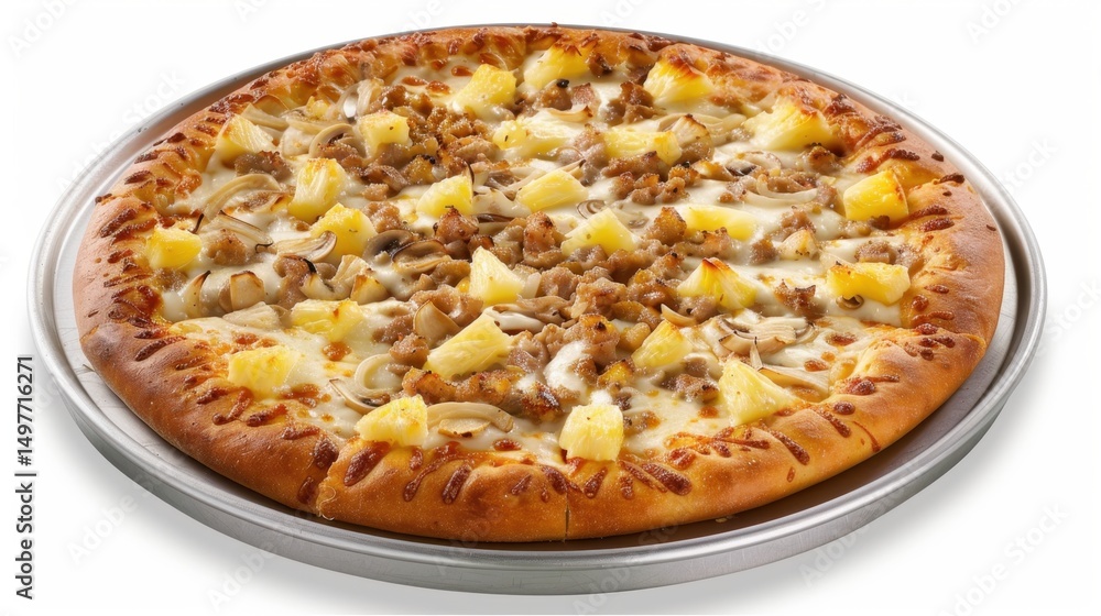 Unveiling the Tropical Allure of Hawaiian Pineapple Pizza: A Delicious Fusion of Sweet, Savory, and Controversial Charm in Every Slice Unveiling the Tropical Allure of Hawaiian Pineapple Pizza: A Delicious Fusion of Sweet, Savory, and Controversial Charm in Every Slice