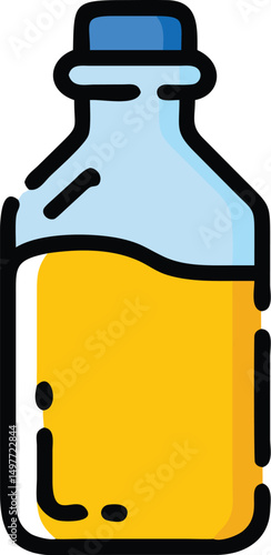 bottle tumbler vector illustration 