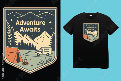 From below of masculine male cyclist in sportswear and bike looking away against cypress trees