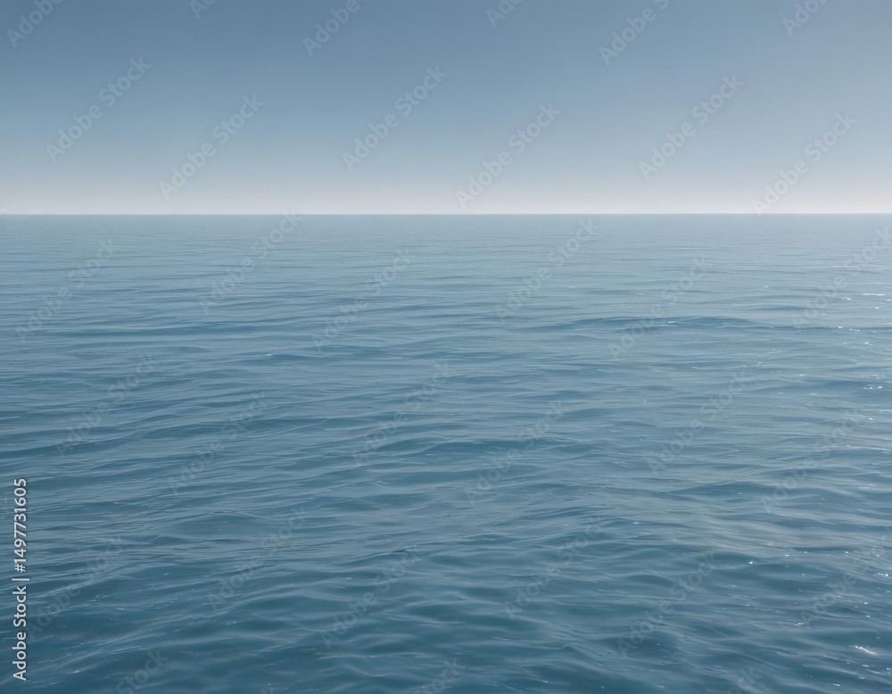 Obraz premium Subtle light blue gradient, calming ocean-like hues, abstract texture , design, dreamscape