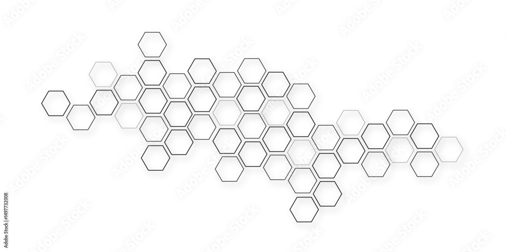 Abstract cube hexagon shape background.Abstract geometric pattern with crosses, stripes, lines. Seamless vector background.Vector banner design. Hexagons pattern. Abstract cube hexagon shape background.Abstract geometric pattern with crosses, stripes, lines. Seamless vector background.Vector banner design. Hexagons pattern.