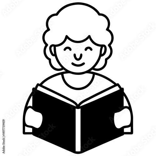 Student-reading-icon 