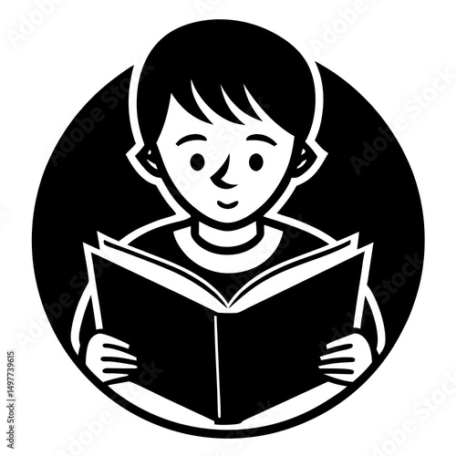 Student-reading-icon 
